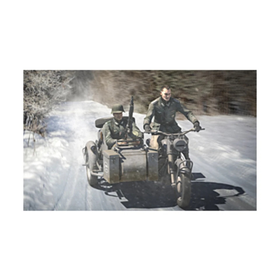 Rubicon Mo WWII Axis Mini  German Motorcycle R75 w/Sidecar - Standard V VG+/NM - Image 1 of 1