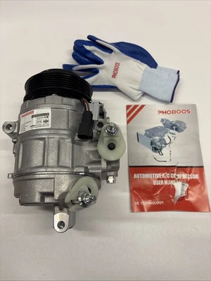 Compresor de aire acondicionado con embrague Ford Explorer 11-15 Interceptor utilitario 13-15 V6 3,5/3,7 Foto 1 de 4