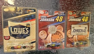 Лот из 3 2007 1/64 литых автомобилей Jimmy Johnson новые в упаковке - Изображение 1 из 2