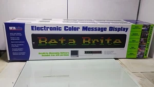 New Adaptive Micro Systems Beta-brite 1036-1211F 36" Electronic Message Display - Picture 1 of 8