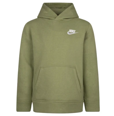 Sudadera con capucha suéter polar verde cocodrilo talla 4 86F322-E2C Nike para niños nueva con etiquetas Foto 1 de 4