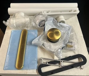 Kohler K-7272-2MB Clearflo Tub Waste Accessory- Brushed Brass - Read - Picture 1 of 6