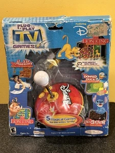 NEW Disney TV Games Plug N Play Aladdin Lilo Stitch Donald Duck Lion King 2004 - Picture 1 of 7