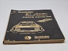 December 1963 1964 Studebaker Avanti Model R Q Chassis And Body Parts Catalog