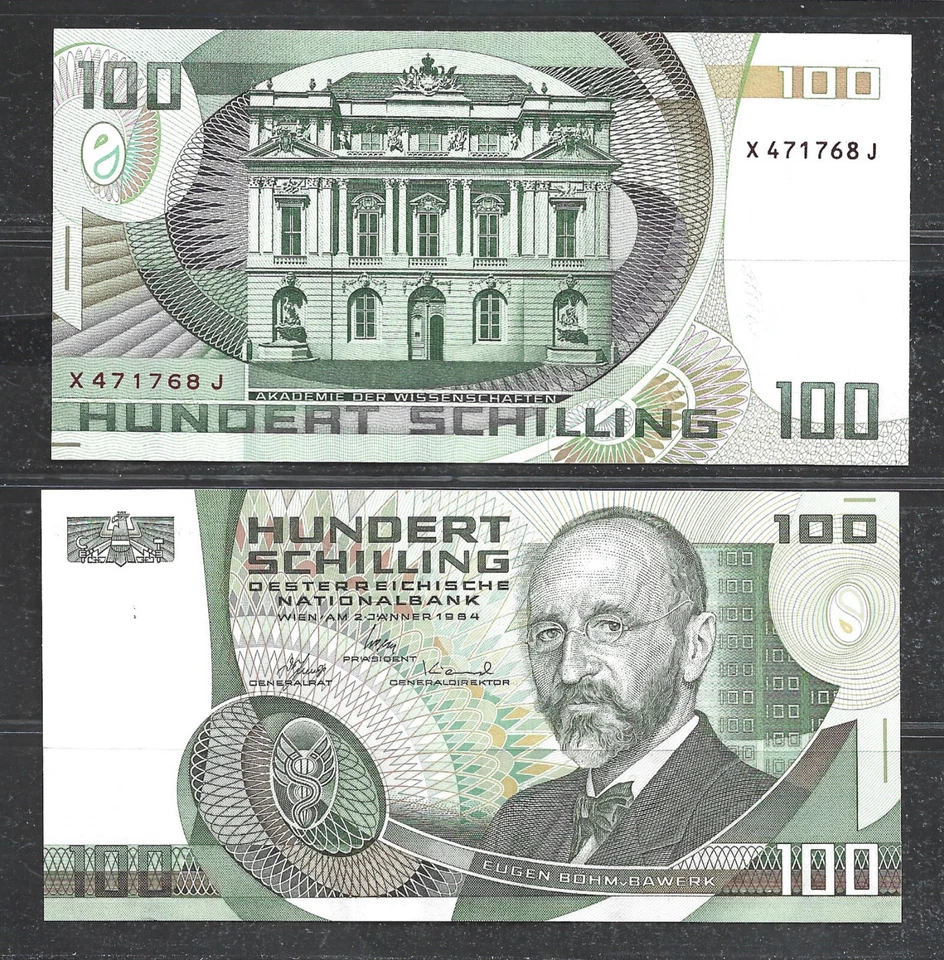AUSTRIA $100 CHELÍN P.150 (AU) DESDE 1984 Foto 1 de 1