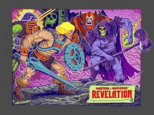 Póster Variante Revelación de Masters of the Universe por Florian Bertmer Mondo 🙂✅ - Imagen 1 de 2