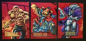 1993 Marvel Universe Skybox 2099 Red Foil - 3 Cards from the set - Picture 1 of 2