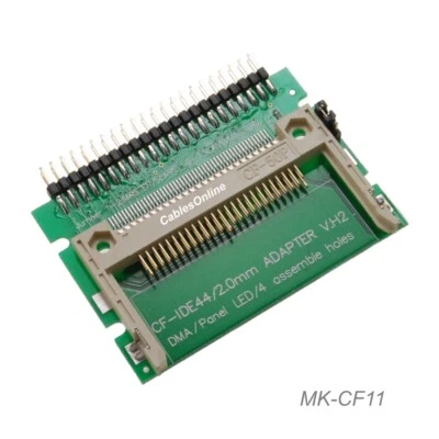 44-Pin (2.5") IDE Male to Compact Flash Male Adapter - MK-CF11 - Image 1 of 2