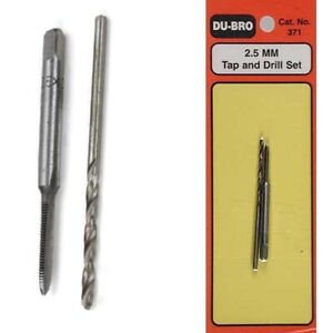 NEW DuBro 2.5mm Tap & Drill Set 371