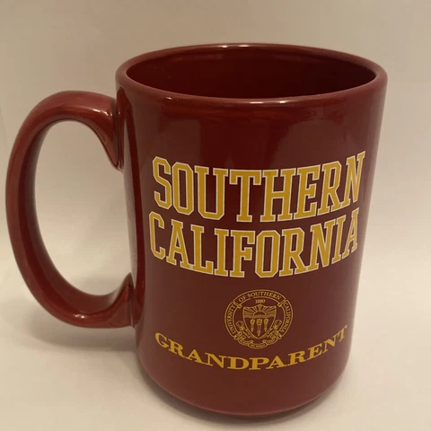 southern california Grandparent (USC) PORCELIAN COFFEE MUG "c" HANDLE VGUC Cover