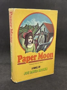 Paper Moon formerly Addie Pray By Joe David Brown HB DJ Book Club Ed 1971 - Picture 1 of 8