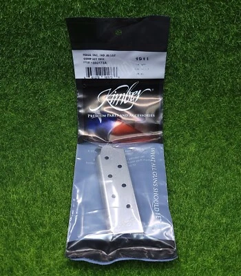 Kimber 1911 Compact .45 ACP 7 Round OEM Pistol Magazine, Stainless - 1000173A - Image 1 of 3