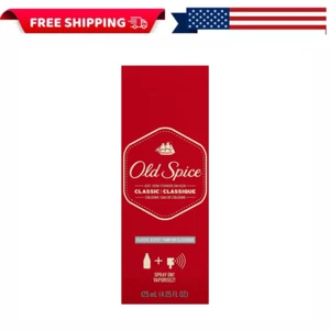 Old Spice Classic Scent Cologne For Men, Cool Crisp and Clean, 4.25 fl oz 1 Pack - Picture 1 of 12