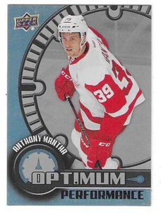 2016-17 UPPER DECK OVERTIME ANTHONY MANTHA OPTIMUM PERFORMANCE #OP-4 RED WINGS - Picture 1 of 2
