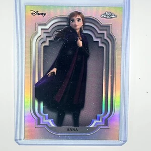2024 Topps Chrome Disney #154 ANNA Silver Refractor Frozen - Picture 1 of 3