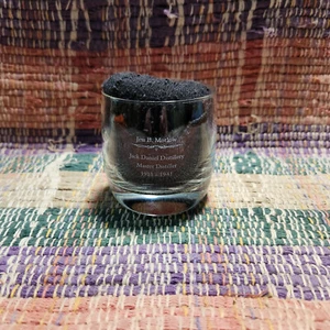 JESS B. MOTLOW (JACK DANIELS) HIGH BALL GLASS 3-1/4" TALL - Bild 1 von 2