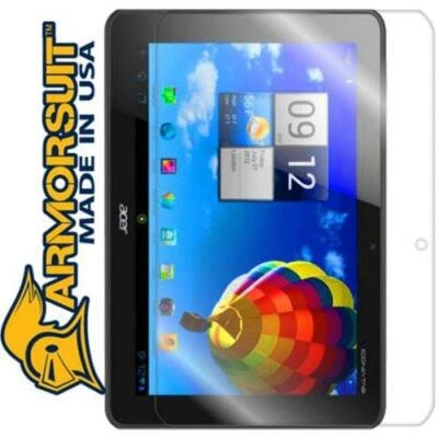 ArmorSuit MilitaryShield Acer Iconia A510 Clear Anti-Bubble Screen Protector USA - image 1 of 4