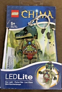 LEGO Keychain Legends of Chima Cragger Action Figure LED Lite Light WORKS - Picture 1 of 9