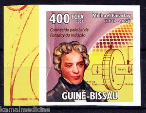 Guinea Bissau 2009 MNH Imperf, científico inventor Michael Faraday, inventos - Imagen 1 de 1
