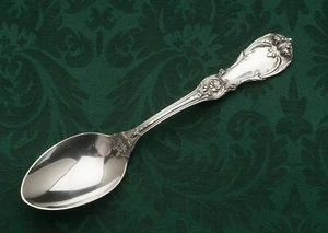 Burgundy Sterling flatware by Reed & Barton large Oval Soup Spoon 7.25" - Picture 1 of 2