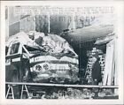 1948 Bus Crashes Into Store Front Mehlville Mo Press Photo