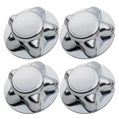 4*7" For Ford 5 Lug Chrome Center Cap Wheel Cover Rim Hub Caps Small Middle Hubs - Image 1 of 4
