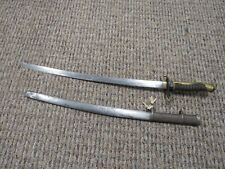 WWII/Korean War Japanese police type sword captured in Korea by USMC veteran