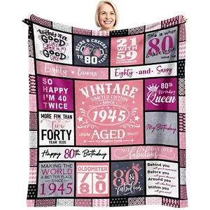 80th Birthday Gifts for Women 80 Year Old Birthday Gifts for Women Birthday G... - Picture 1 of 7