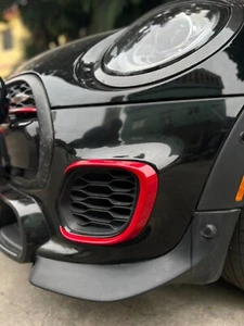 TELAIO FRENO VENTILAZIONE SPOILER ROSSO PER MINI COOPER S F55 F56 F57 Cabrio JCW - Foto 1 di 10