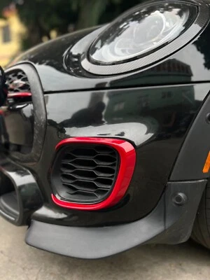 TELAIO FRENI VENTILAZIONE SPOILER ROSSO PER MINI COOPER S F55 F56 F57 Cabrio JCW - Immagine 1 di 4