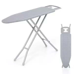 7-Level Height Full Size Foldable Clothes Ironing Board 57" x 15" W/ Iron Rest - Picture 1 of 16