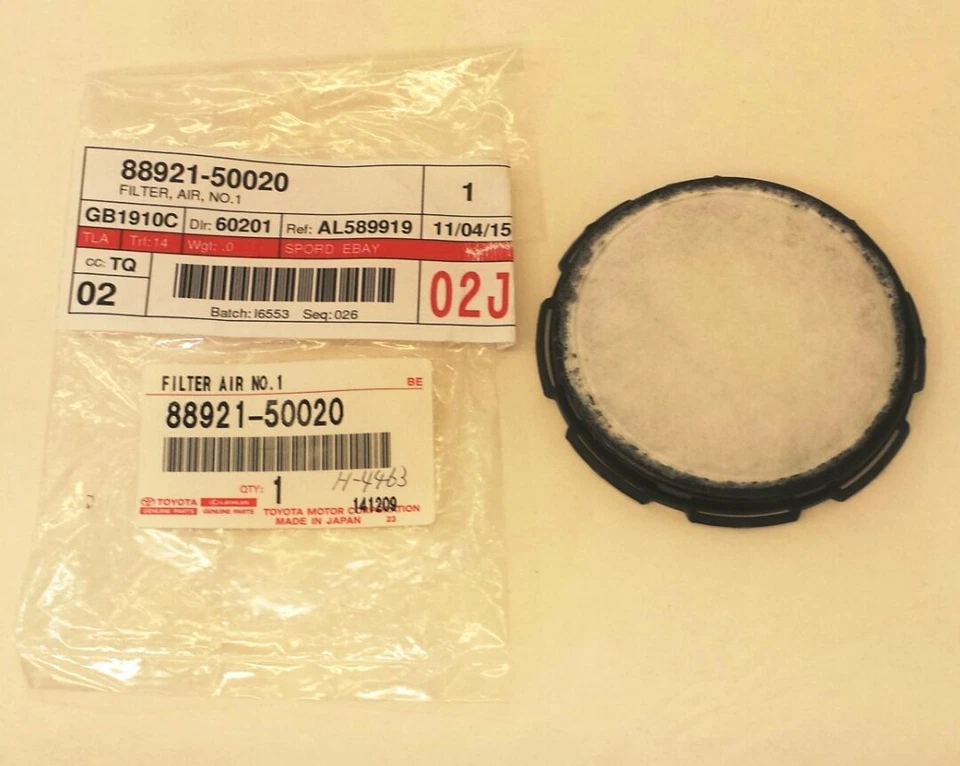 LEXUS OEM FACTORY FRONT SEAT AIR FILTER 2007-2016 LS460 LS600H - Image 1 of 1