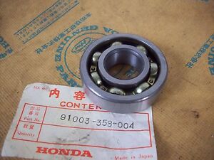 Lager Kugellager Motor  Bearing Radial Ball Honda CB 500 K, CB 550 F, K / CB 650
