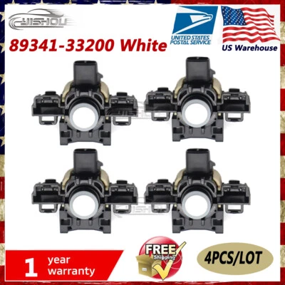 4PCS 89341-33200 PDC Bumper Parking Aid Sensor For Lexus ES350 ES300h CT200h New - Image 1 of 4