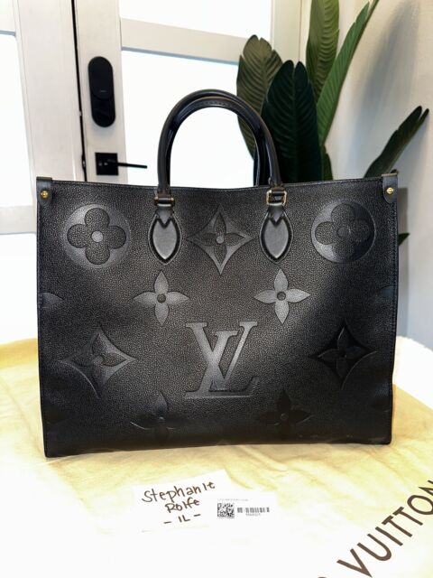 lv bags in black