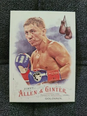 2016 Topps Allen & Ginter Gennady Golovkin RC #119 Boxer GGG - Image 1 of 2