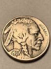 1937 F Buffalo Nickel