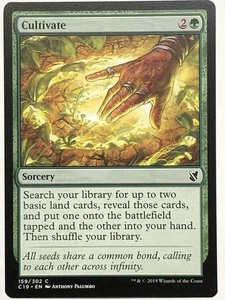 MTG TCG - Cultivate 159/302 C19 -  NM (Free Shipping $5+) - Picture 1 of 2