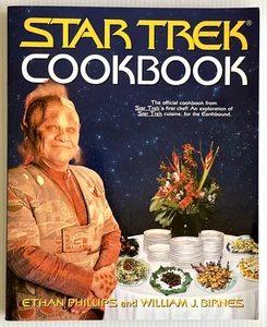 Star Trek Cookbook by Ethan Phillips & William J. Birnes – 1999 Paperback - Picture 1 of 17