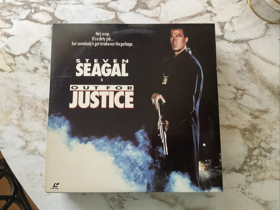 Out For Justice Laserdisc 1991 Warner Home Video Steven Seagal Foto 1 de 2