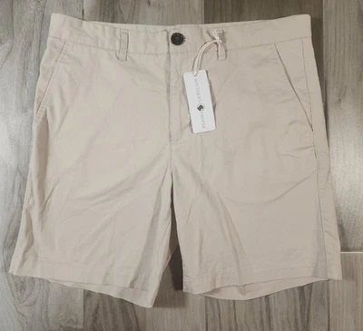 Pantalones Cortos Chinos Southern Proper Beige Piedra Talla 34 Exterior Nuevos con Etiquetas Foto 1 de 4