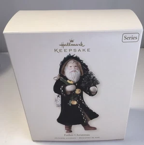 VTG 2007 HALLMARK FATHER CHRISTMAS ORNAMENT 4TH IN SERIES EUC - Picture 1 of 7