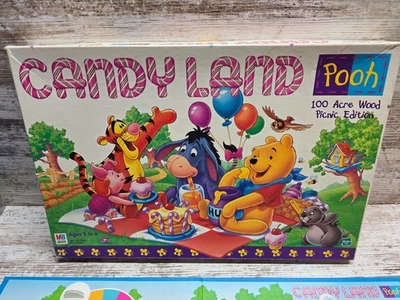 Vintage 1998 Candy Land Board Game Winnie the Pooh 100 Acre Wood Picnic Edition - Image 1 of 4