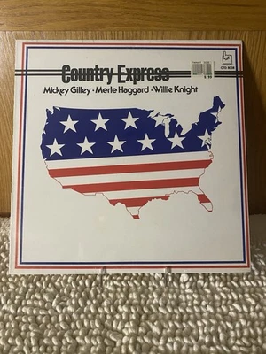Country Express Mickey Gilley Merle Haggard Willie Knight 1981 Vinyl LP Sealed!! - Image 1 of 4