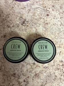 American Crew Forming Cream 1.75 oz 2 Pack Fresh SMALL BUSINESS โค๏ธโ๐ฅ๐ช๐ง๐ผ - Picture 1 of 2