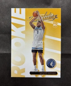 2020-21 Panini Absolute Memorabilia #1 Anthony Edwards Rookies Yellow - Picture 1 of 2