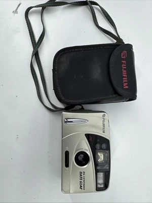 Cámara fotográfica compacta Fujifilm Big Viewfinder fecha 60AF probada funcionando Foto 1 de 4