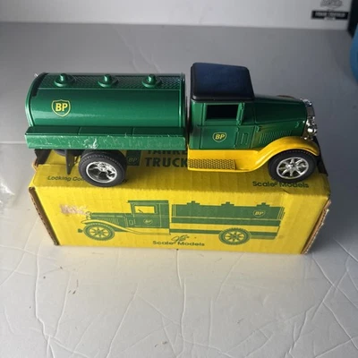 BP Tanker Truck Bank – Die-Cast Metal Coin Bank w/ Key – Ertl Scale Models Vinta - Image 1 of 2