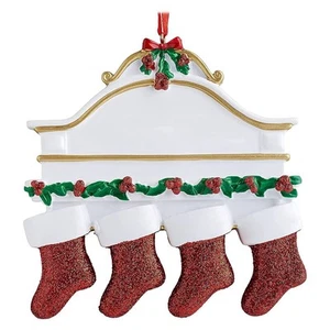 Set Regali Personalizzati Famiglia 4 Calze Ciondoli7417 - Foto 1 di 10