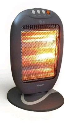 Stufa Alogena Oscillante 3 Elementi | 3 Modalità di Calore 400W/800W/1200W - Immagine 1 di 4